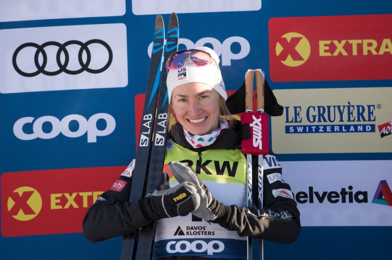 Sophie Caldwell Podium