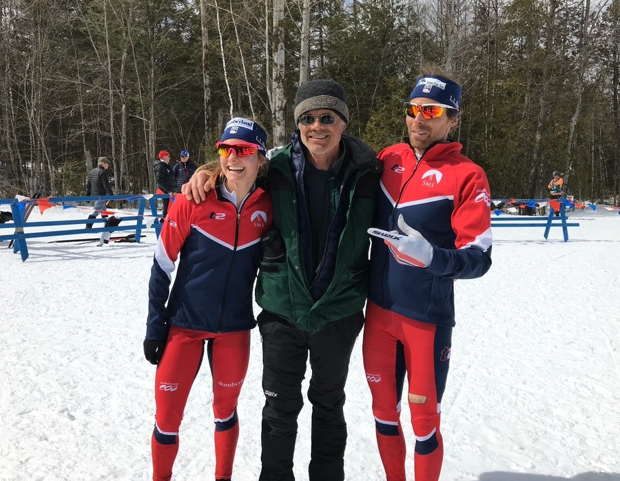 Jessie, Bill, and I in 2018